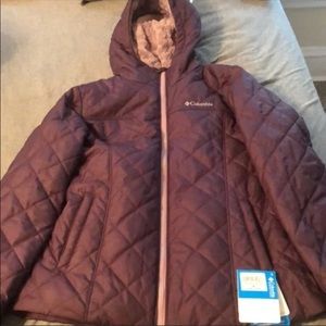 Columbia puffer coat.